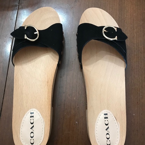 Brand new in box Coach Clogs - Picture 2 of 5